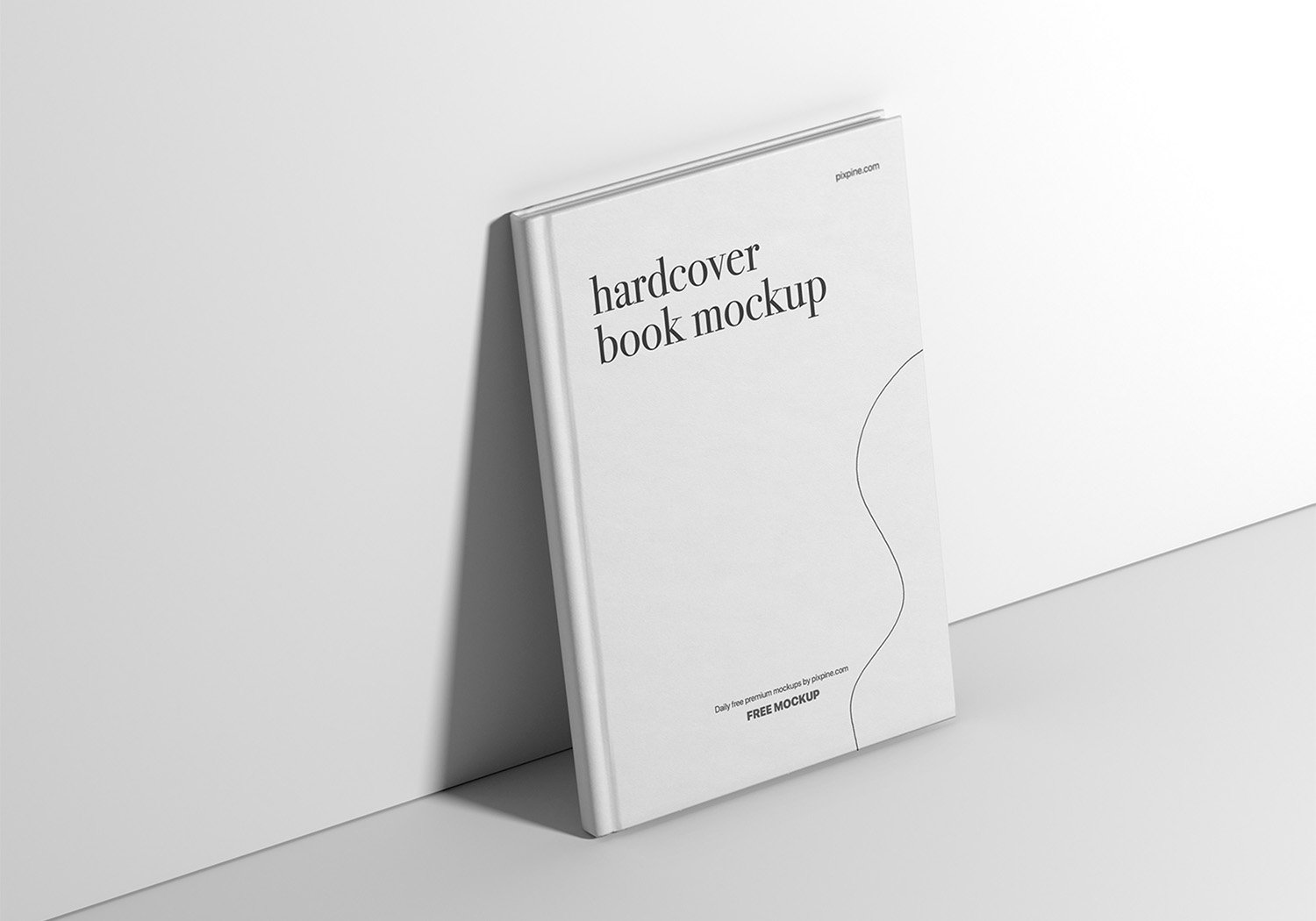 Free Standing Hardcover Book Mockup Template Pixcrafter