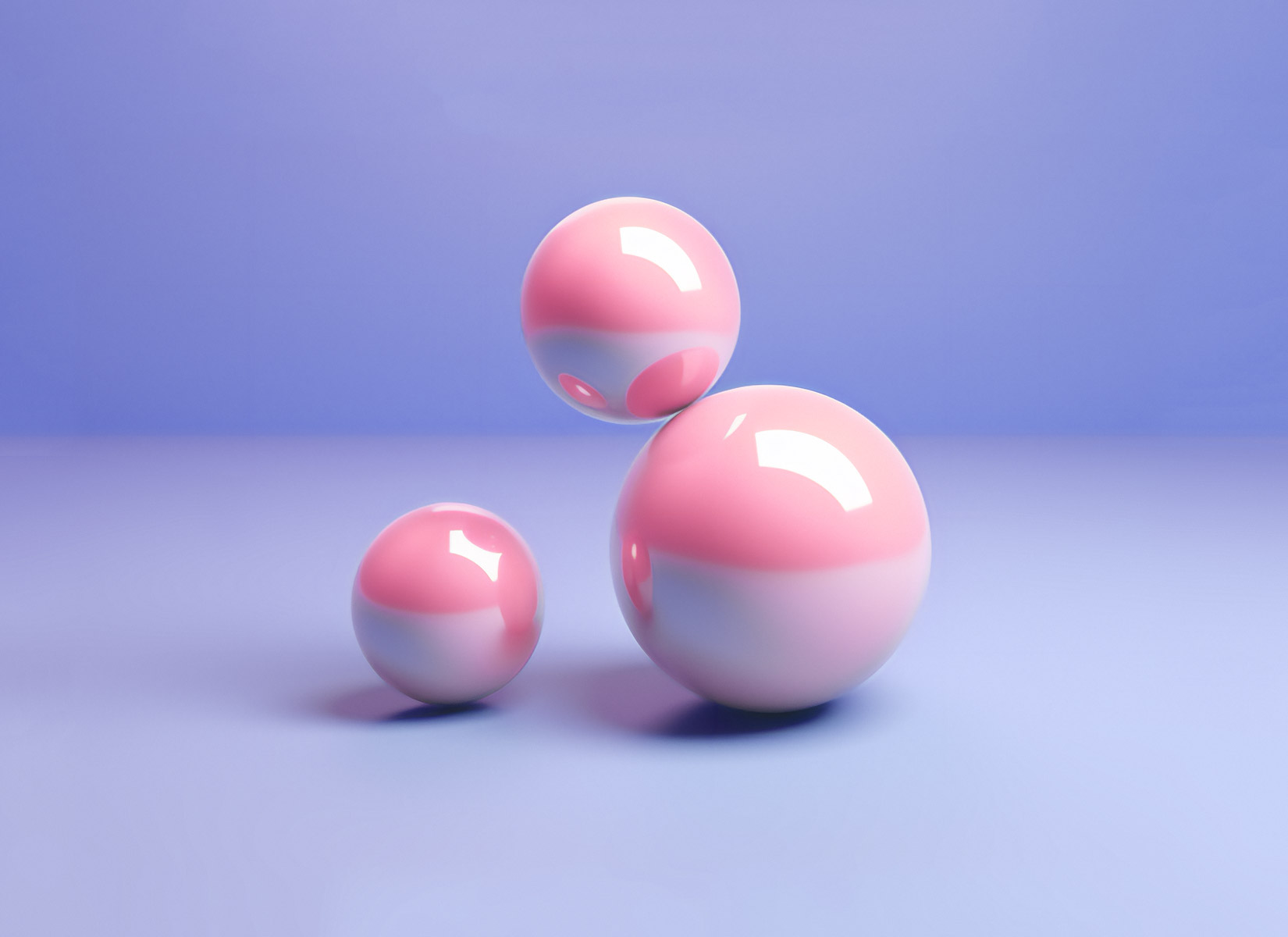 3D Spheres Background - Pixcrafter