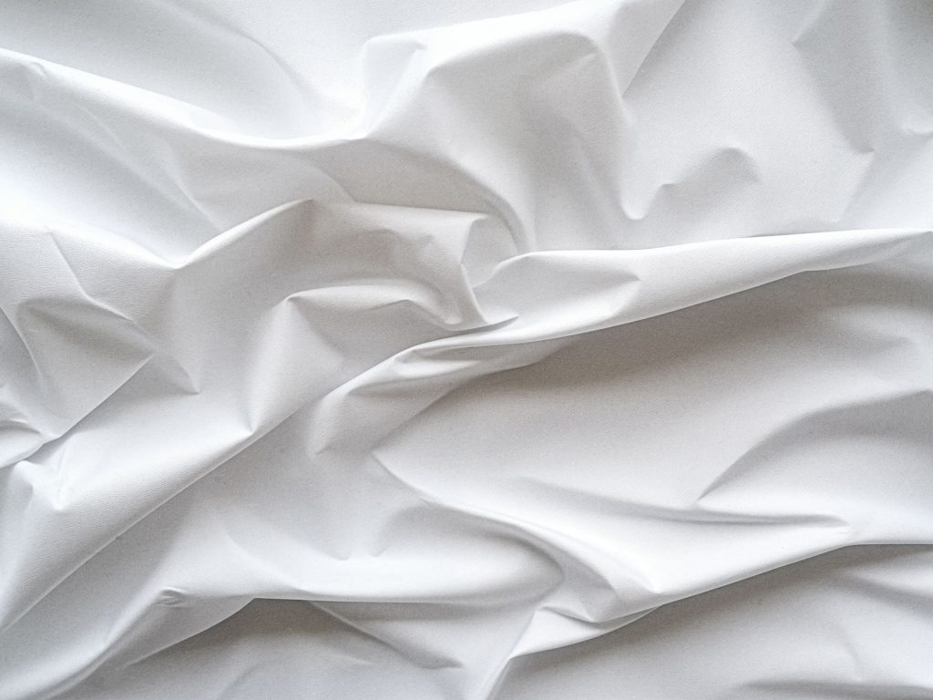 Crumpled White Paper Background Texture - Pixcrafter